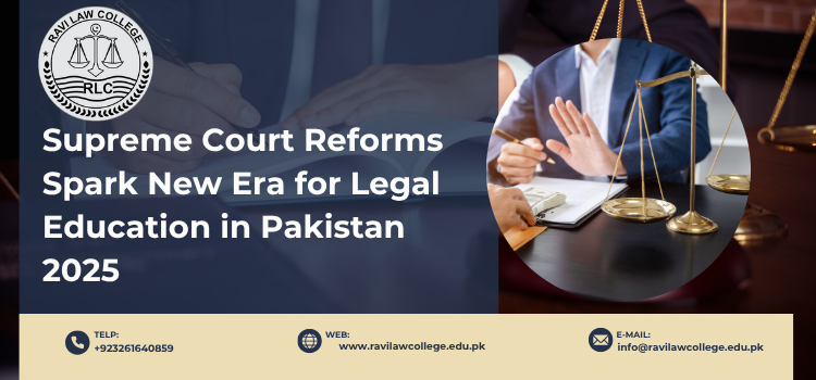 Legal Education Reforms in Pakistan