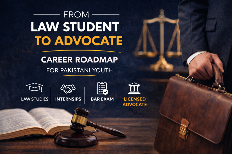 From Law Student to Advocate: Career Roadmap for Pakistani Youth