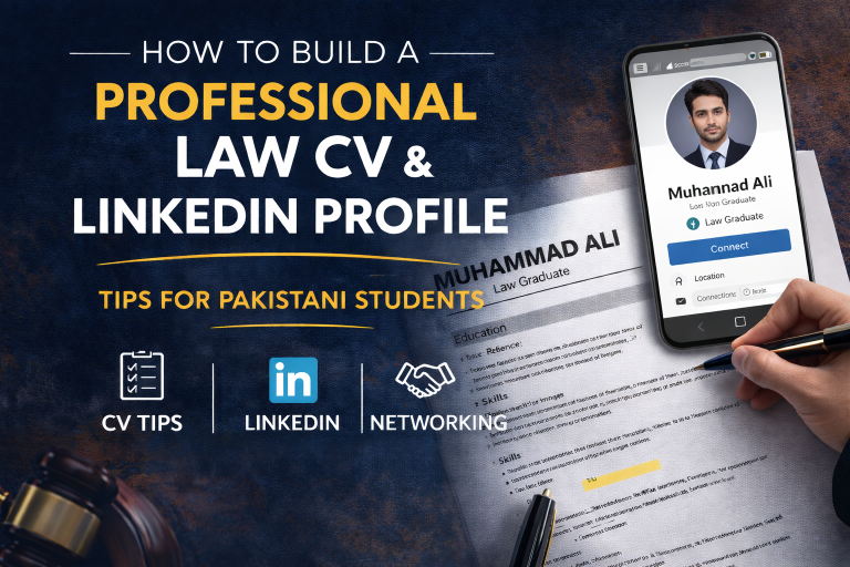 How to Build a Professional Law CV & LinkedIn Profile: A Guide for Pakistani Youth
