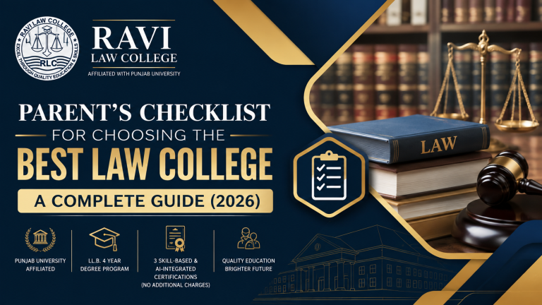 Parent’s Checklist for Choosing the Best Law College: A Complete Guide (2026)