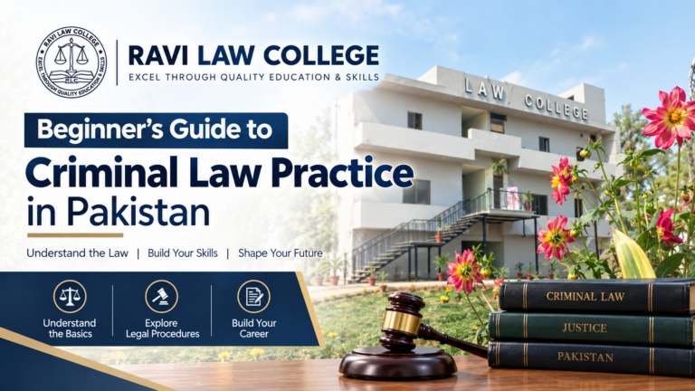 Beginner’s Guide to Criminal Law Practice in Pakistan