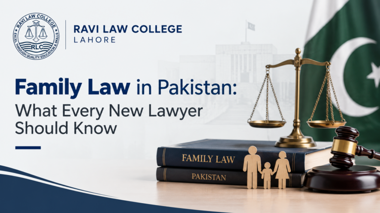 Family Law in Pakistan: What Every New Lawyer Should Know