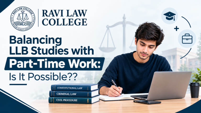 Balancing LLB Studies with Part-Time Work: Is It Possible?